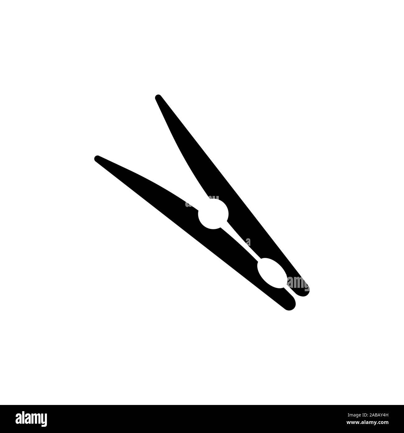 clothespin, pin vector icon Stock Vector Image & Art Alamy