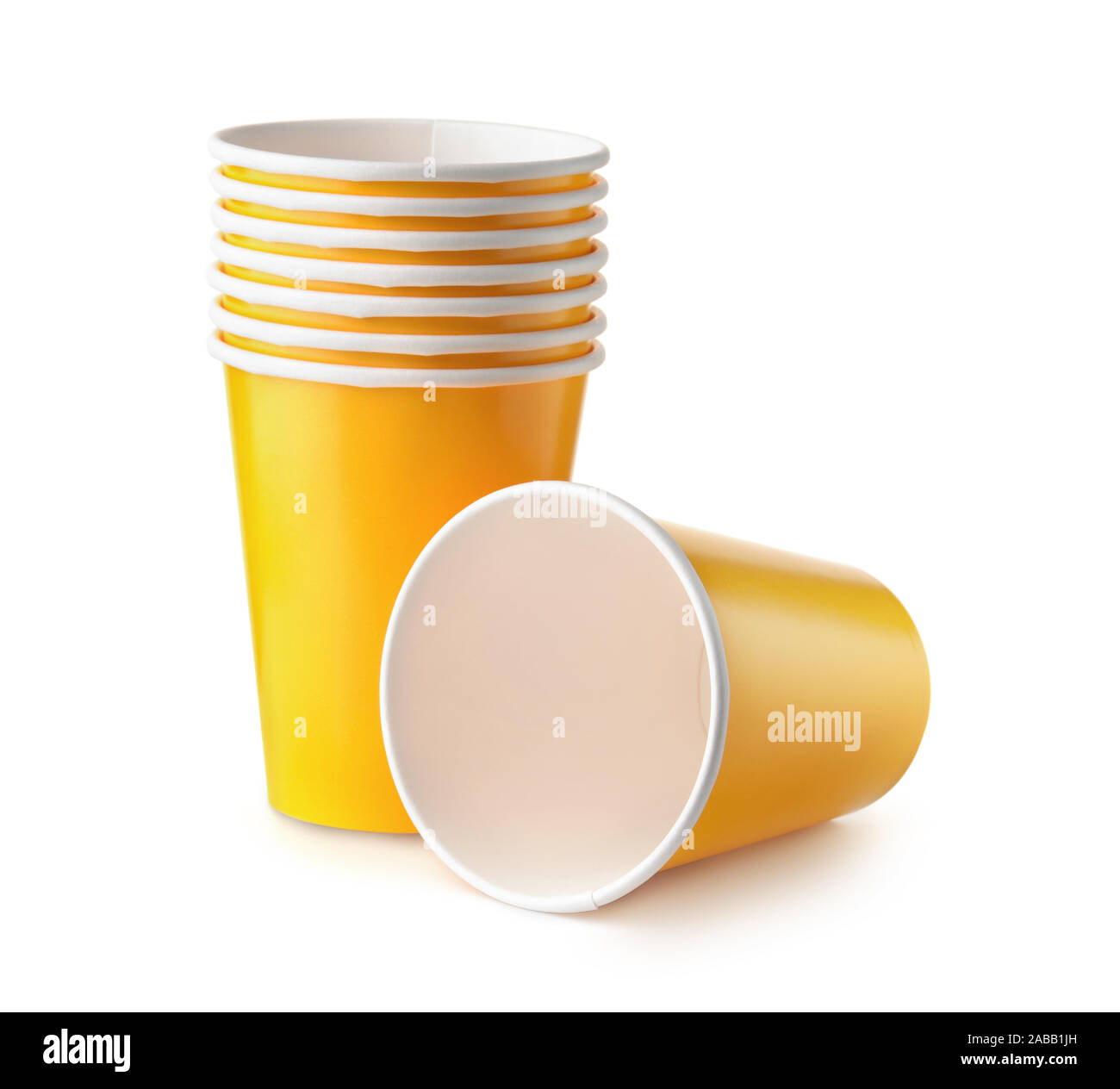 https://c8.alamy.com/comp/2ABB1JH/group-of-yellow-disposable-paper-cups-isolated-on-white-2ABB1JH.jpg