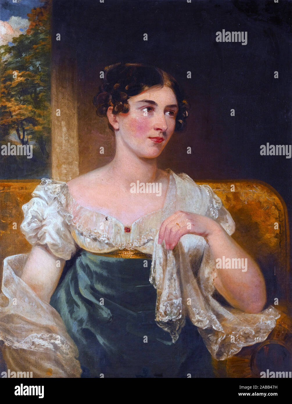 HARRIET SMITHSON (1800-1854) Irsh actress and wife of Hector Berlioz Stock Photo