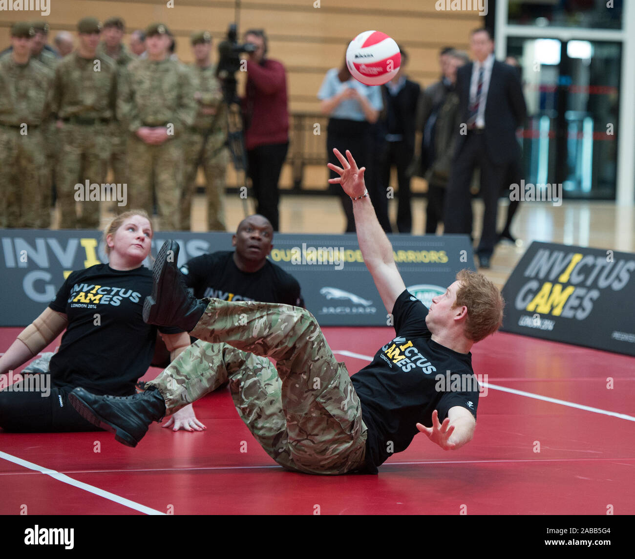 Queen and prince phillip laughing hires stock photography and images
