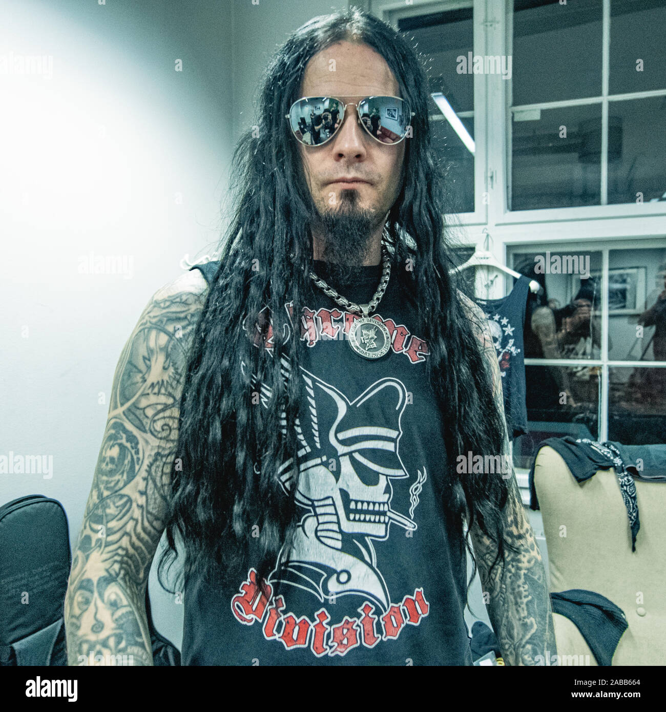 Shagrath DIMMU BORGIR - CHROME DIVISION Video interview & tattoo