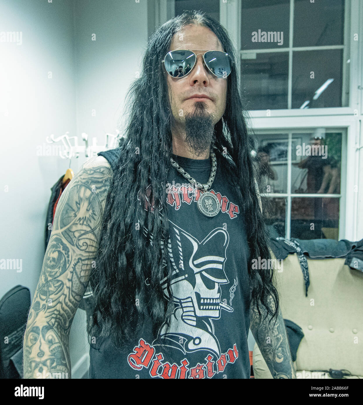 Copenhagen, Denmark. 17th, February 2019. Shagrath (L) and