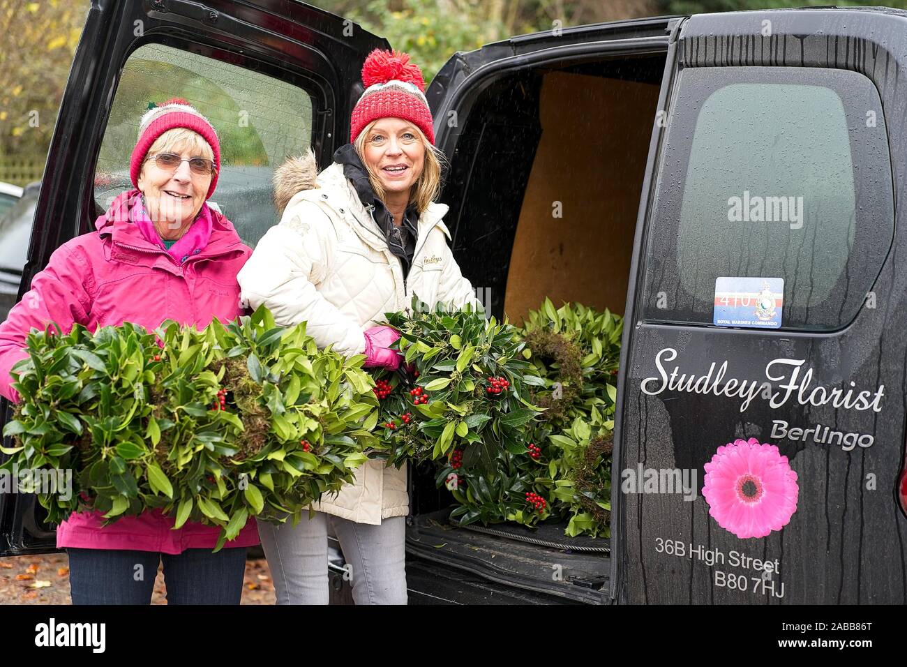 Florist Van High Resolution Stock Photography And Images Alamy