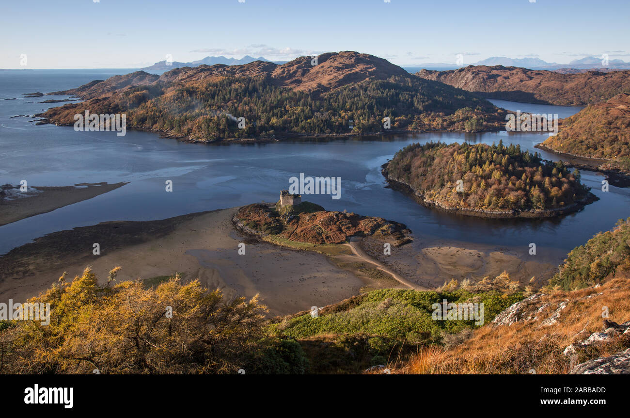 Castle Tioram, Loch Moidart, Scotland Stock Photo Alamy