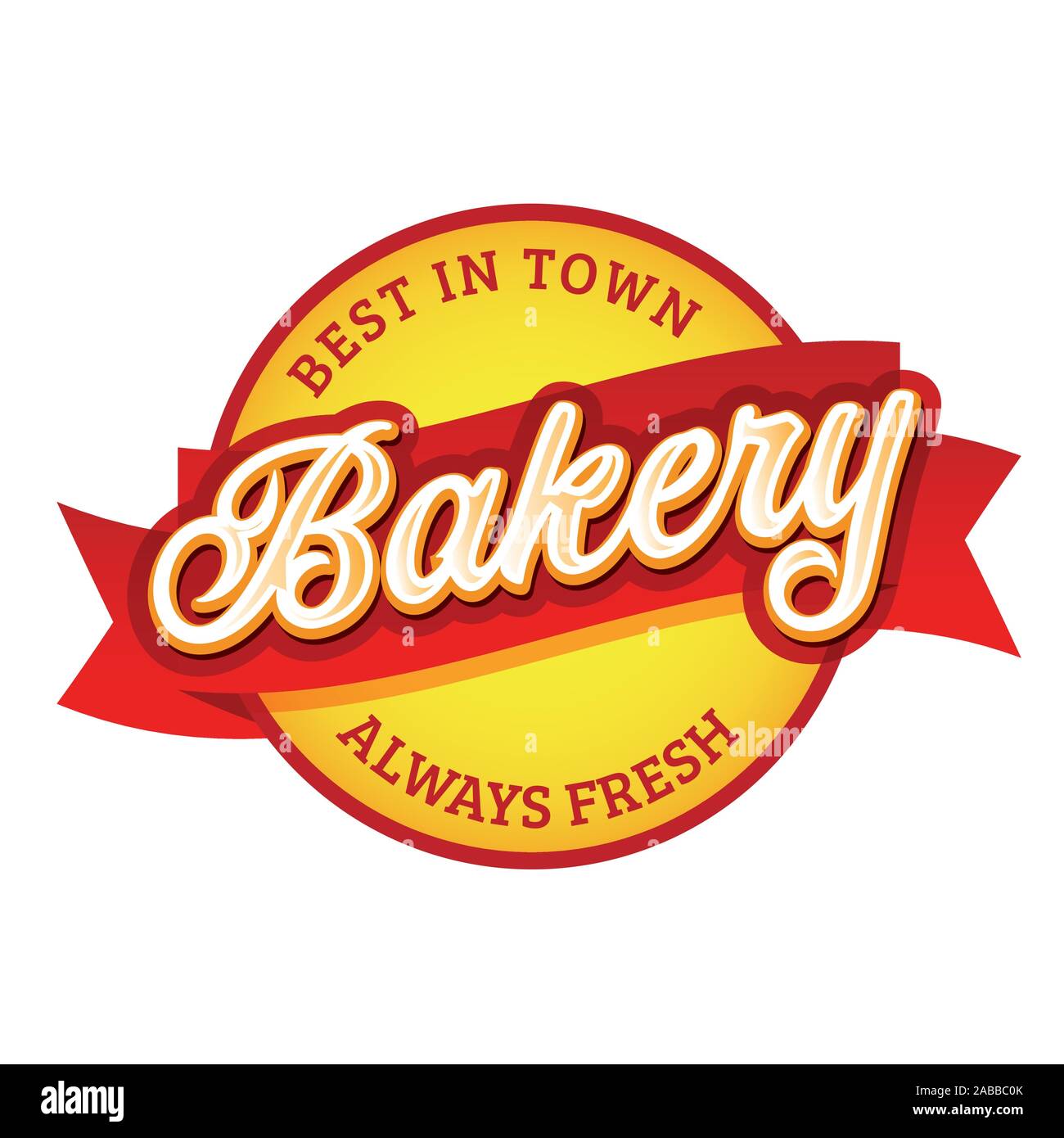 Bakery vintage sign label retro Stock Vector Image & Art Alamy