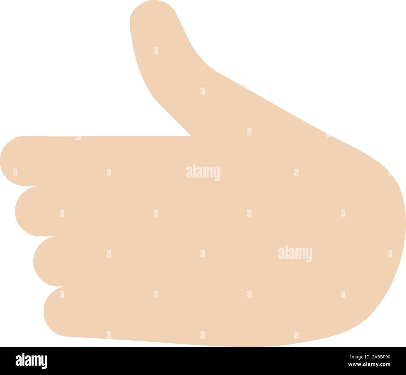 Hand signal icon design, Emoticon human finger gesture palm ...