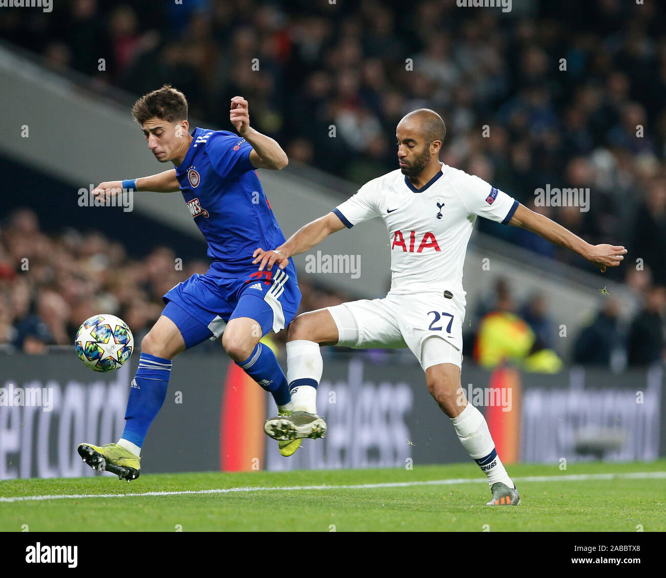 Tottenham Hotspurs Lucas Moura During High Resolution Stock Photography and  Images - Alamy