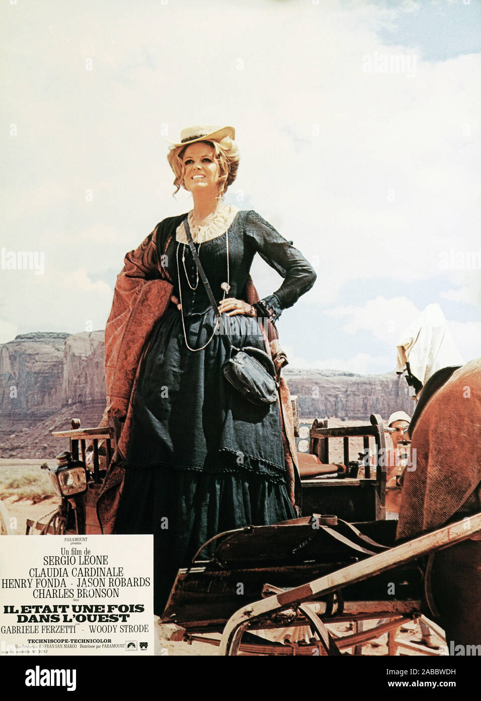 ONCE UPON A TIME IN THE WEST, Claudia Cardinale, 1968 Stock Photo - Alamy