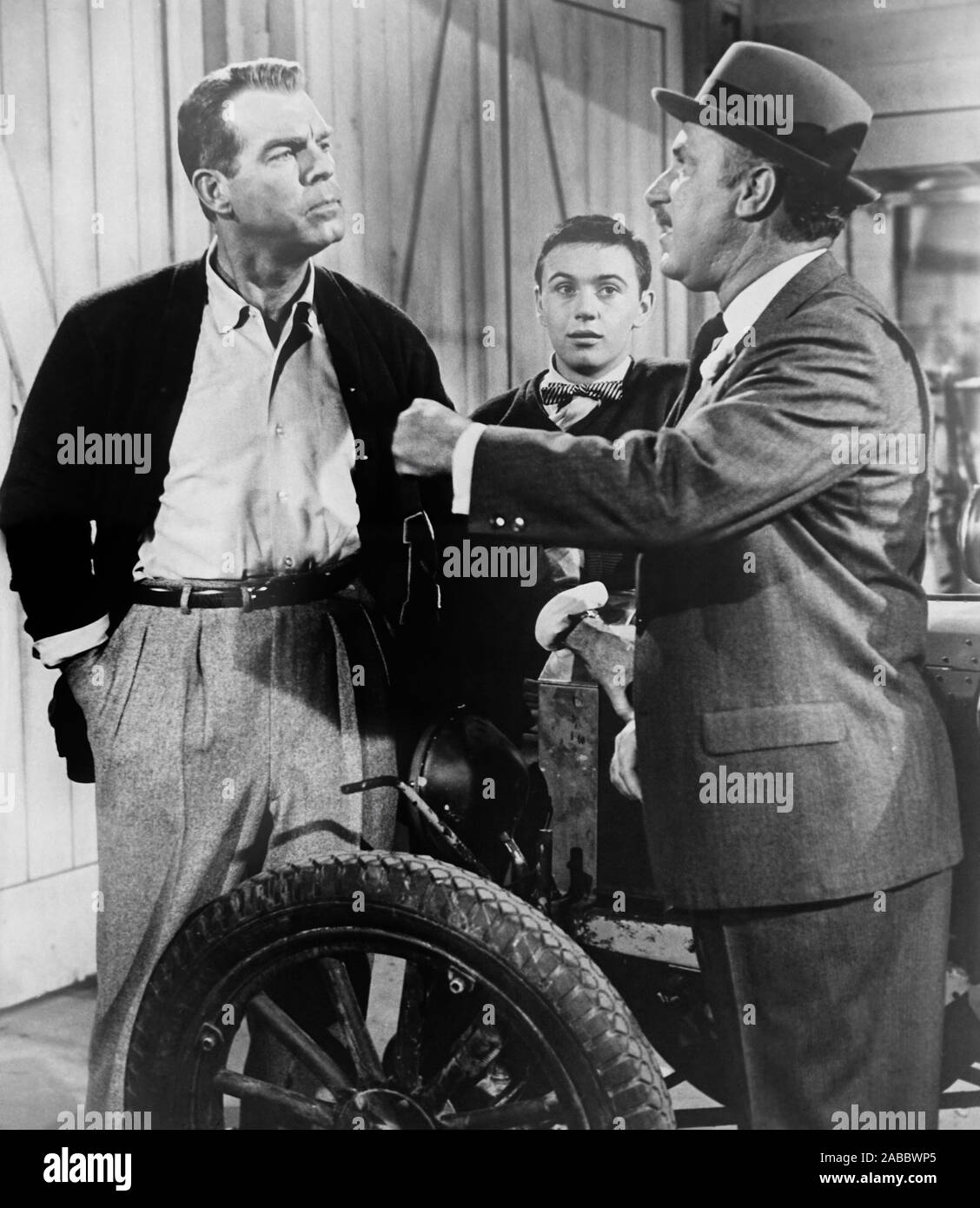 THE ABSENT-MINDED PROFESSOR, from left, Fred MacMurray, Tommy Kirk ...