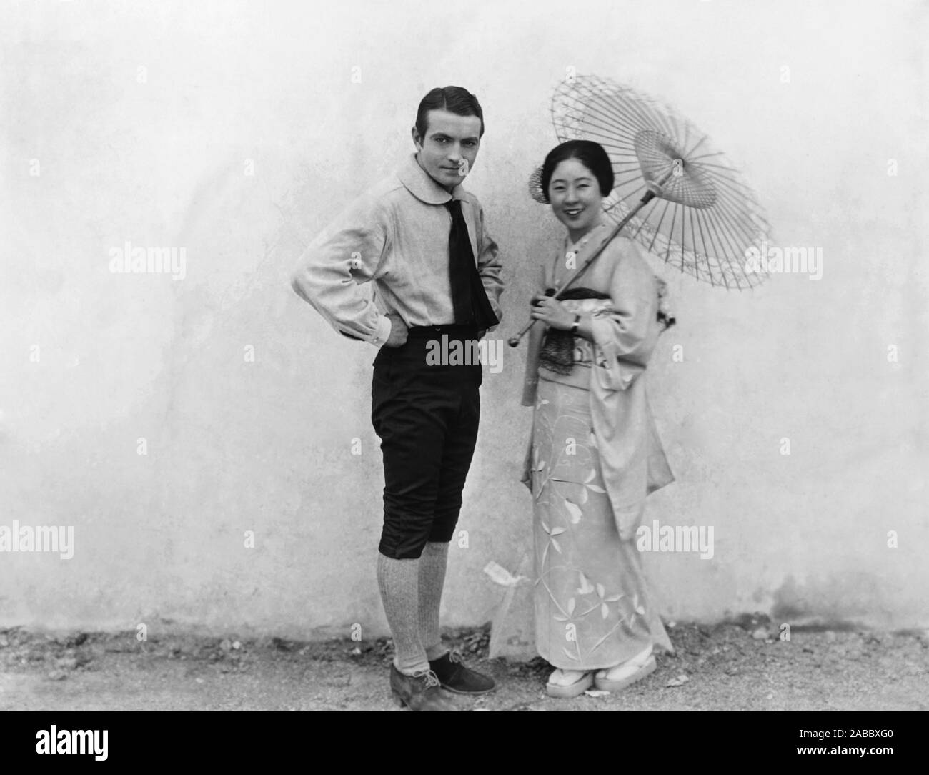THE AMATEUR GENTLEMAN, from left Richard Barthelmess visited by