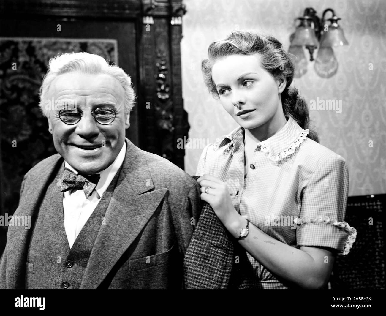 APARTMENT FOR PEGGY, from left, Edmund Gwenn, Jeanne Crain, 1948, TM