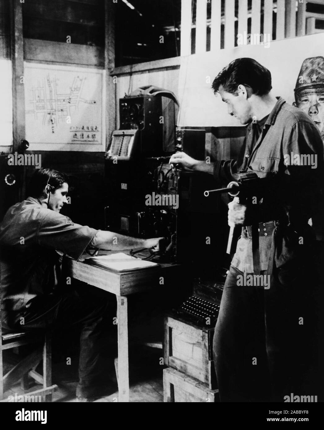 BACK DOOR TO HELL, from left Jack Nicholson, Jimmie Rodgers, 1964. TM