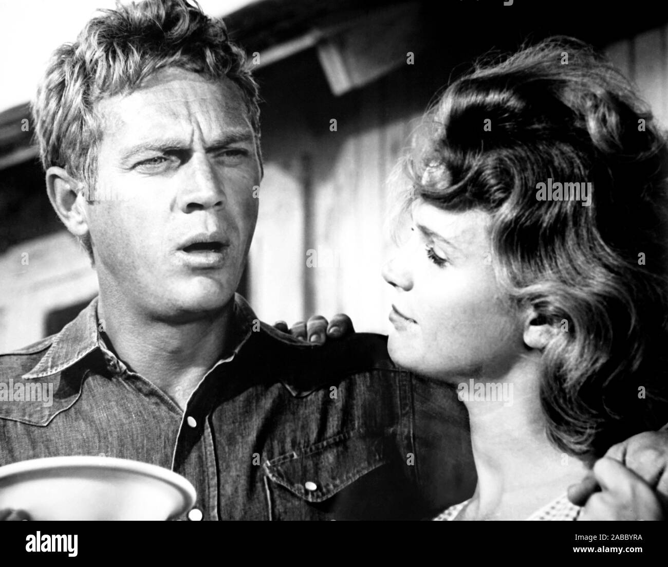 BABY THE RAIN MUST FALL, from left, Steve McQueen, Lee Remick, 1965