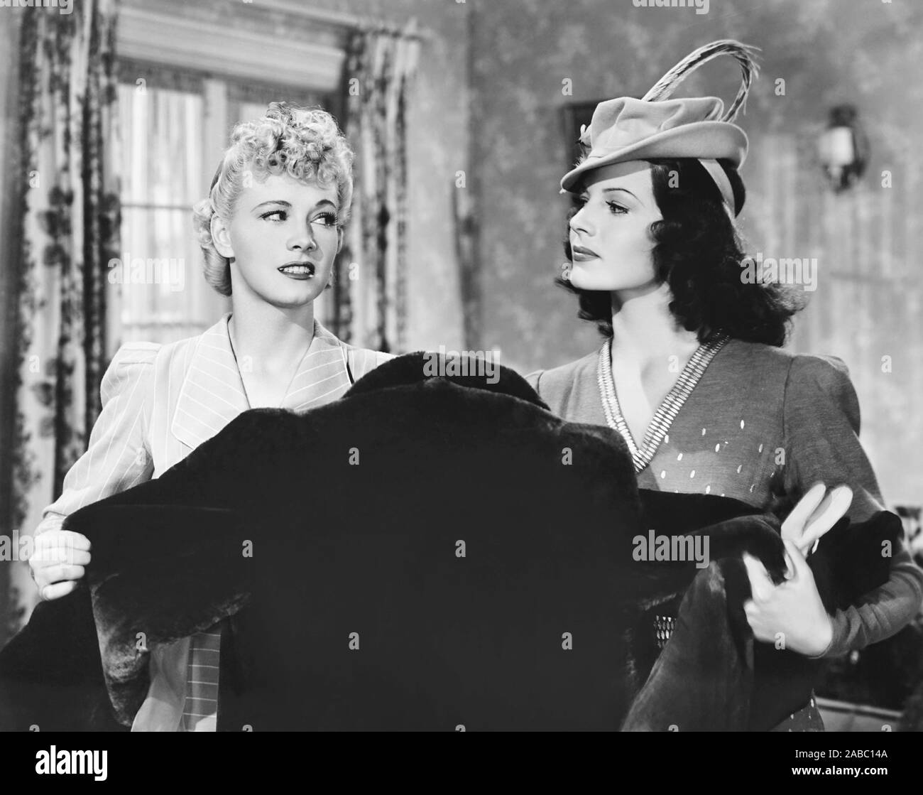 BLONDIE ON A BUDGET, from left: Penny Singleton, Rita Hayworth, 1940 ...