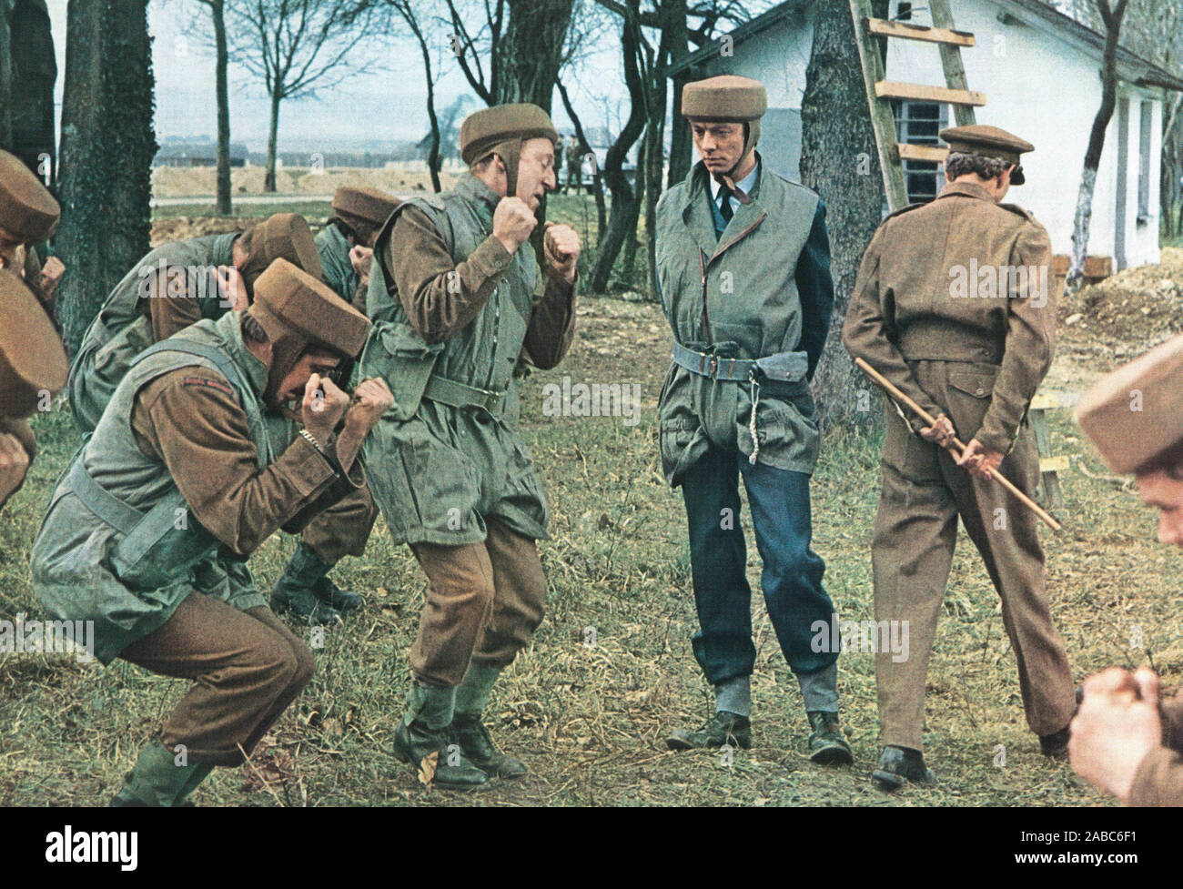 ATLANTIC WALL, (aka LE MUR DE L'ATLANTIQUE), center from left: Bourvil ...