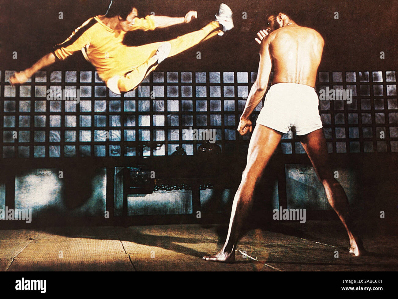 GAME OF DEATH, from left: Bruce Lee, Kareem Abdul-Jabbar, 1978. © Columbia  Pictures /Courtesy Everett Collection Stock Photo - Alamy