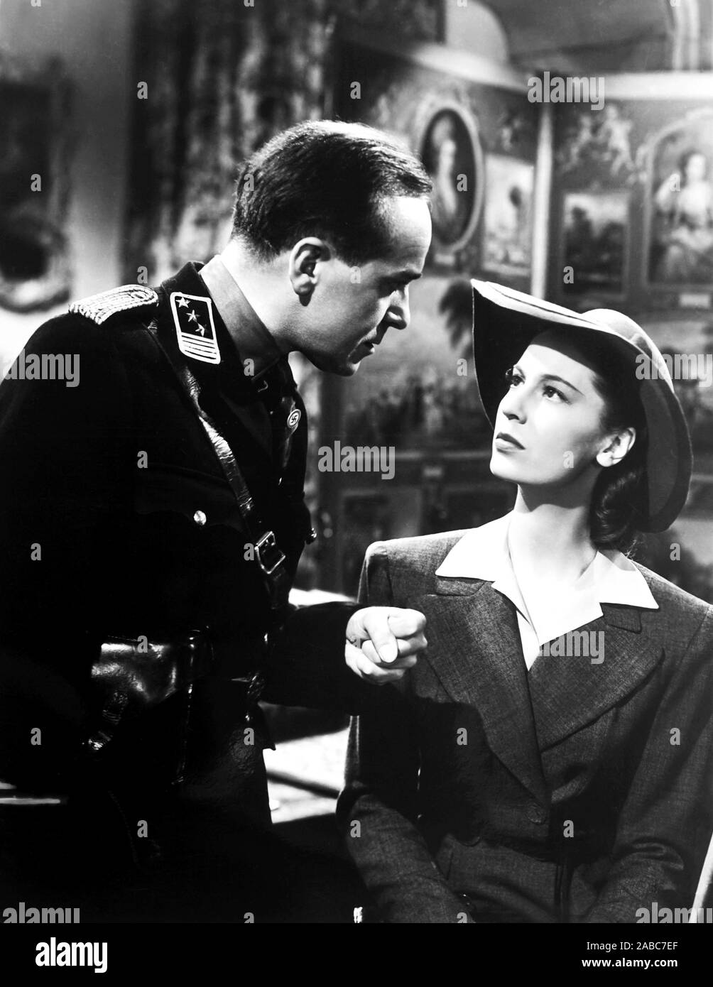 THE ADVENTURES OF TARTU, (aka SABOTAGE AGENT), from left, Walter Rilla