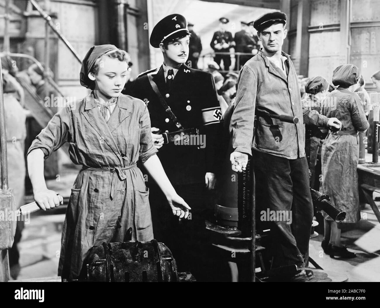 THE ADVENTURES OF TARTU, (aka SABOTAGE AGENT), left: Glynis Johns