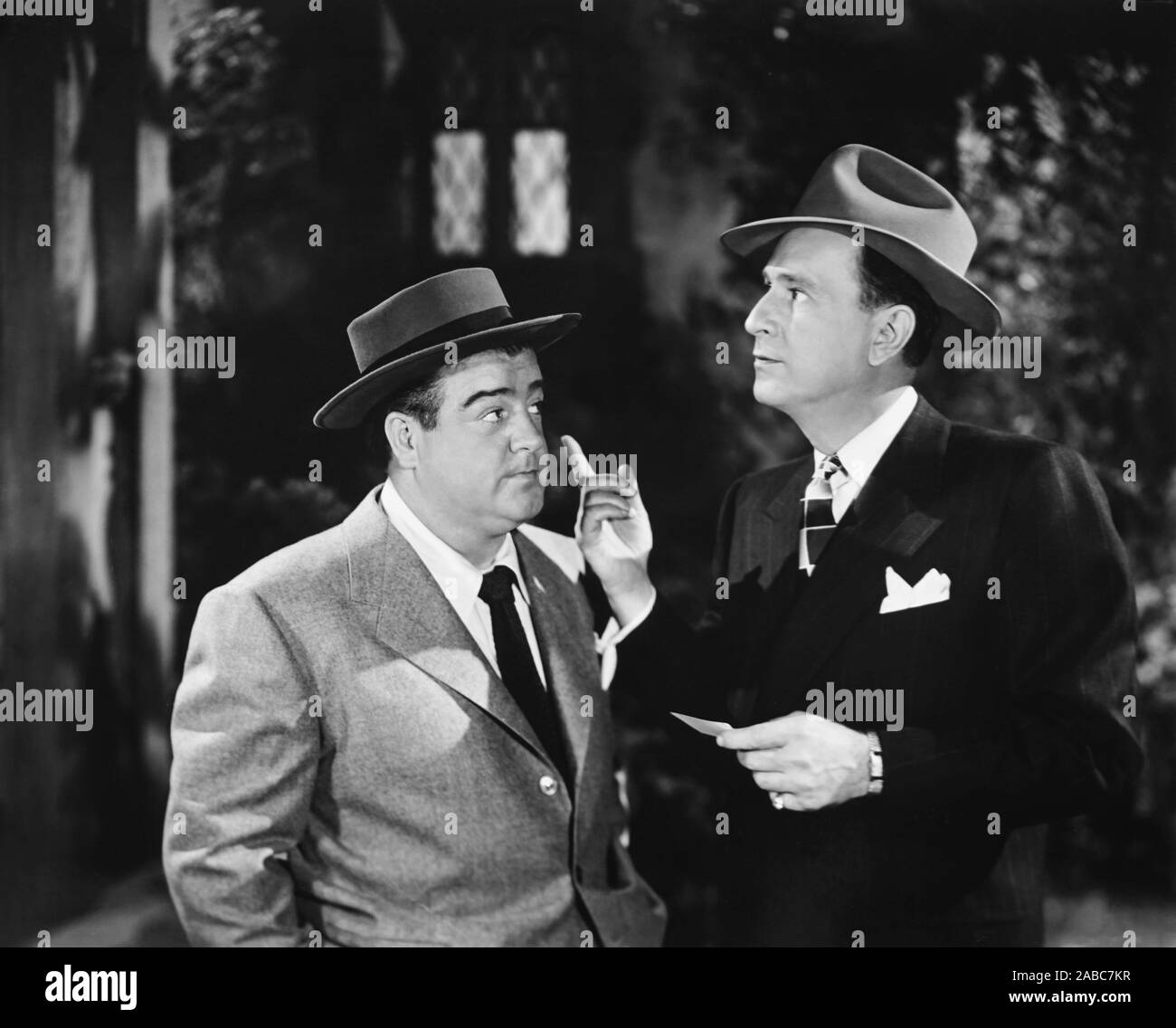 AFRICA SCREAMS, From Left: Lou Costello, Bud Abbott, 1949 Stock Photo ...