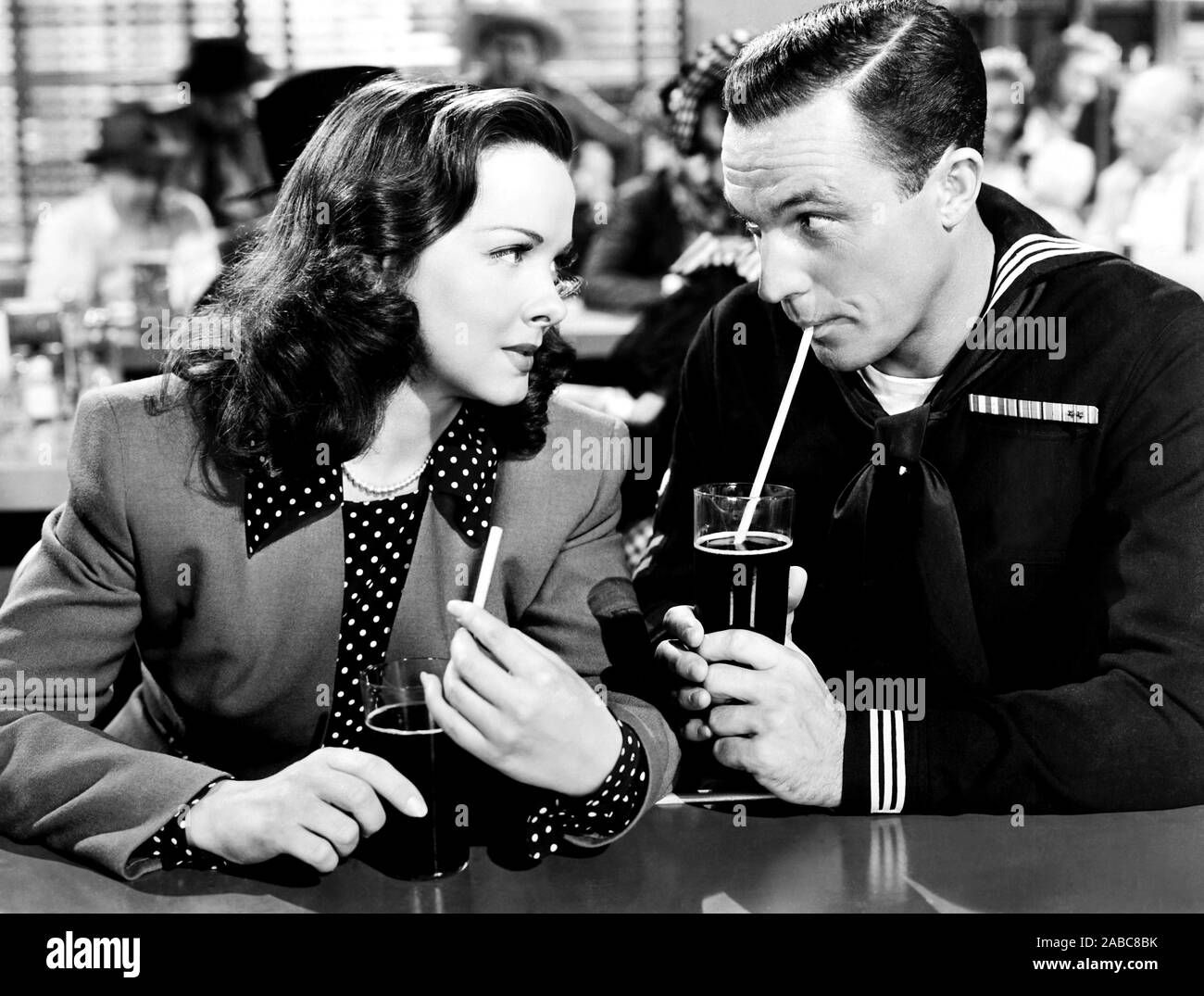 ANCHORS AWEIGH, from left, Kathryn Grayson, Gene Kelly, 1945 Stock
