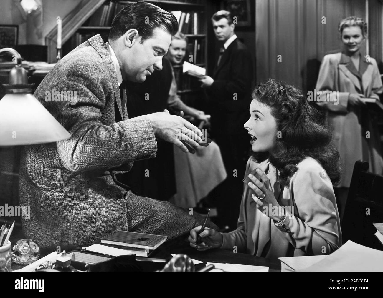 APARTMENT FOR PEGGY, William Holden, Jeanne Crain, 1948. TM & Copyright