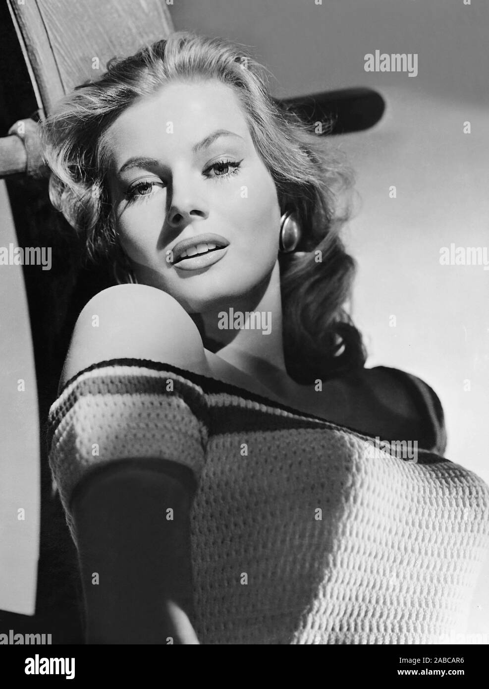 BLOOD ALLEY, Anita Ekberg, 1955 Stock Photo - Alamy