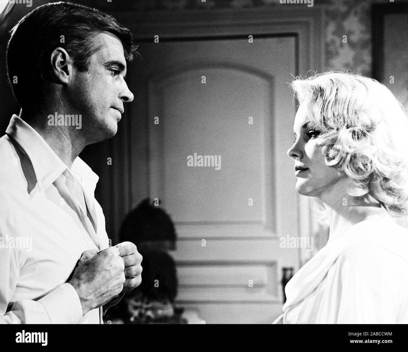 THE CARPETBAGGERS, from left, Peppard, Carroll Baker, 1964 Stock