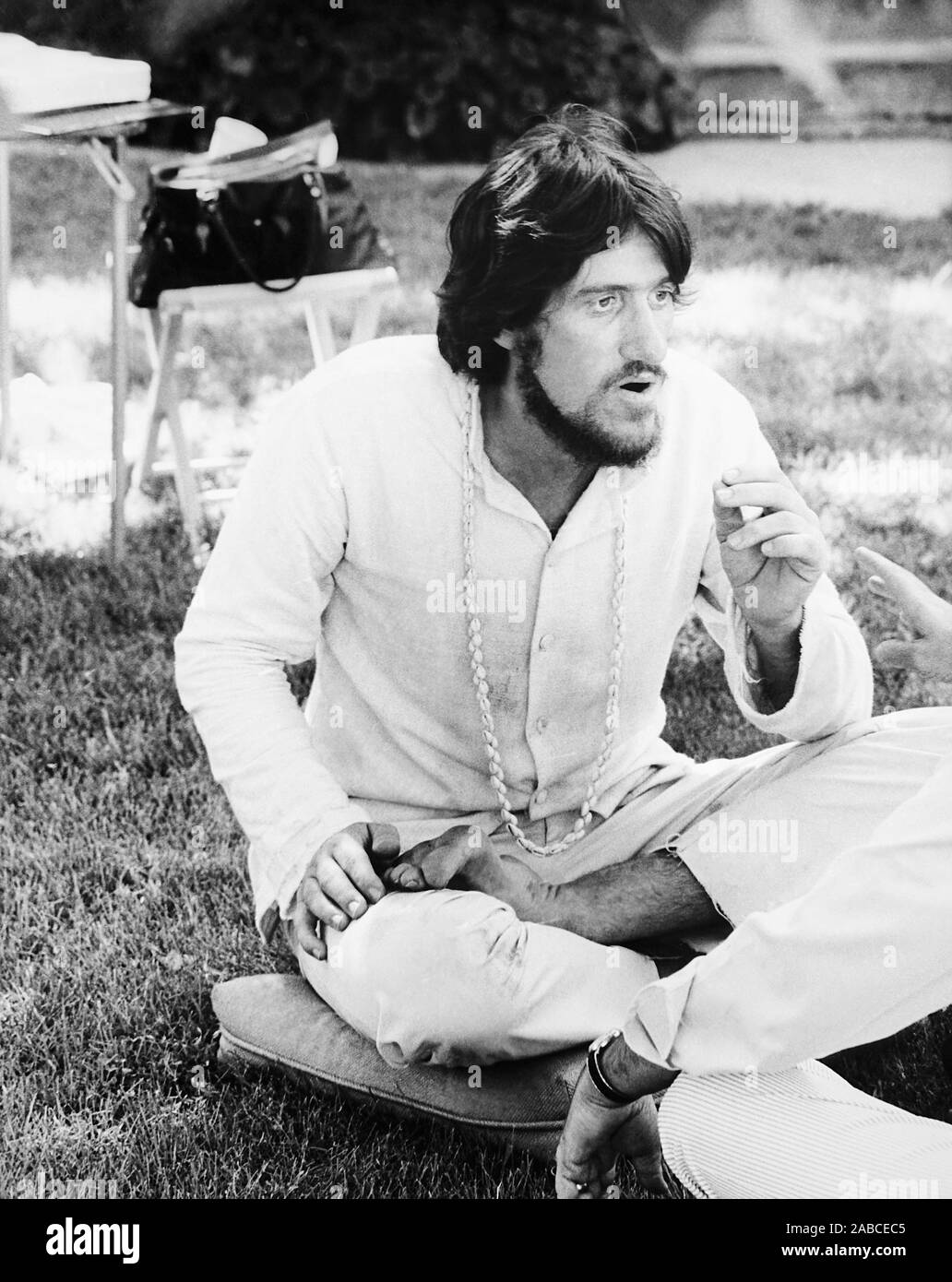 COLD TURKEY, Paul Benedict on set, 1971 Stock Photo Alamy