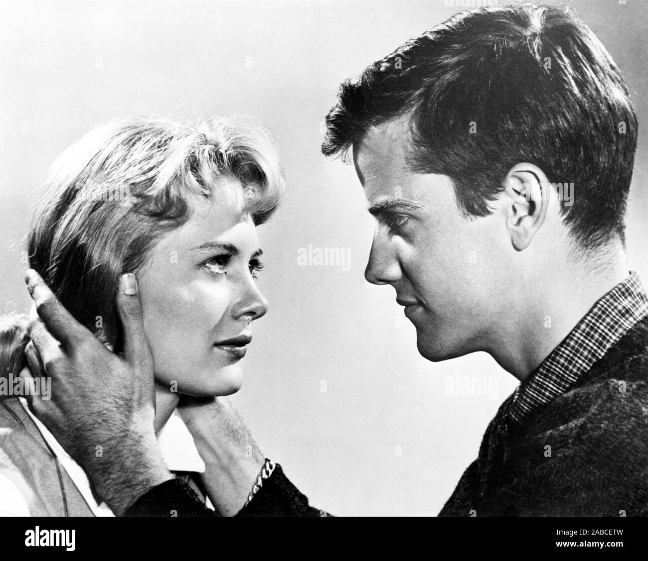THE DARK AT THE TOP OF THE STAIRS, from left, Shirley Knight, Lee Kinsolving,  1960 Stock Photo - Alamy
