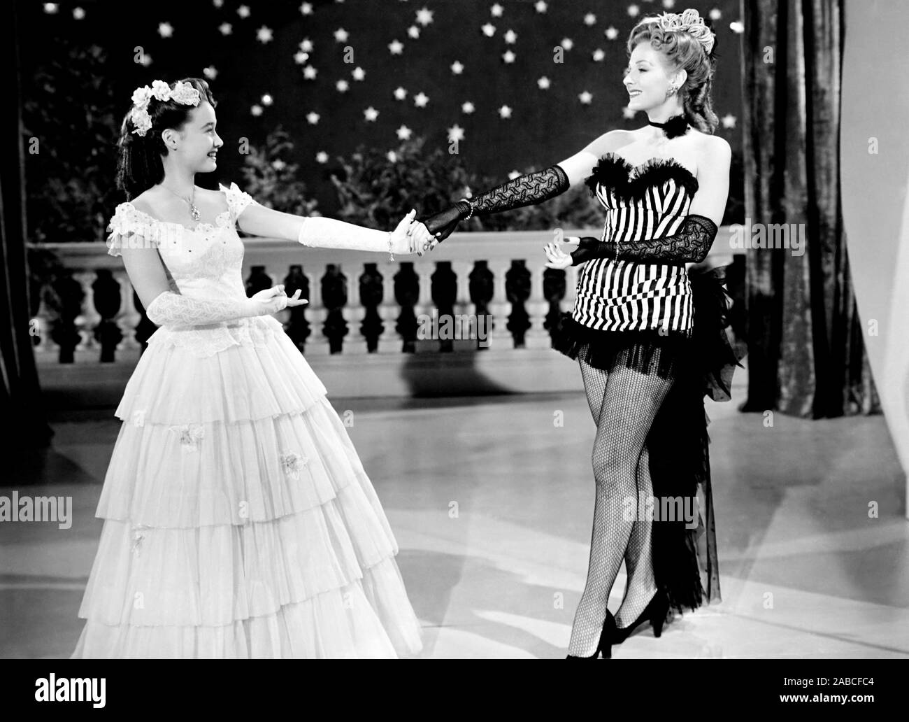 DELIGHTFULLY DANGEROUS, from left, Jane Powell, Ruth Tobey, 1945 Stock