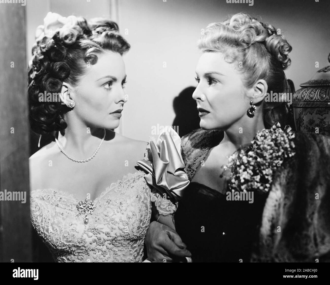 THE FAN, from left: Jeanne Crain, Madeleine Carroll, 1949, TM ...