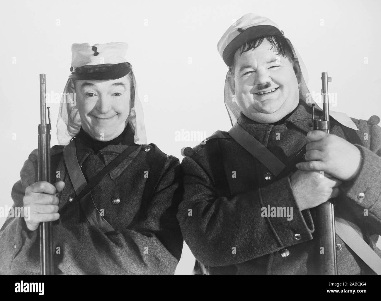 THE FLYING DEUCES, from left: Stan Laurel, Oliver Hardy, 1939 Stock