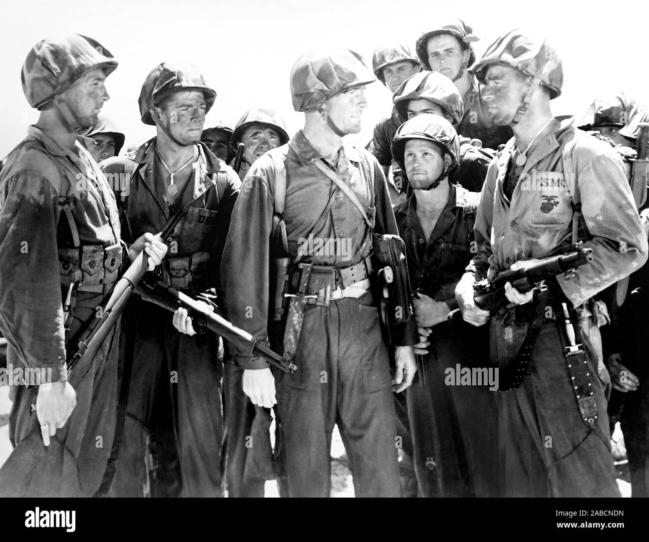 GUNG HO!, pictured cast inlcudes Robert Mitchum, Randolph Scott, Sam