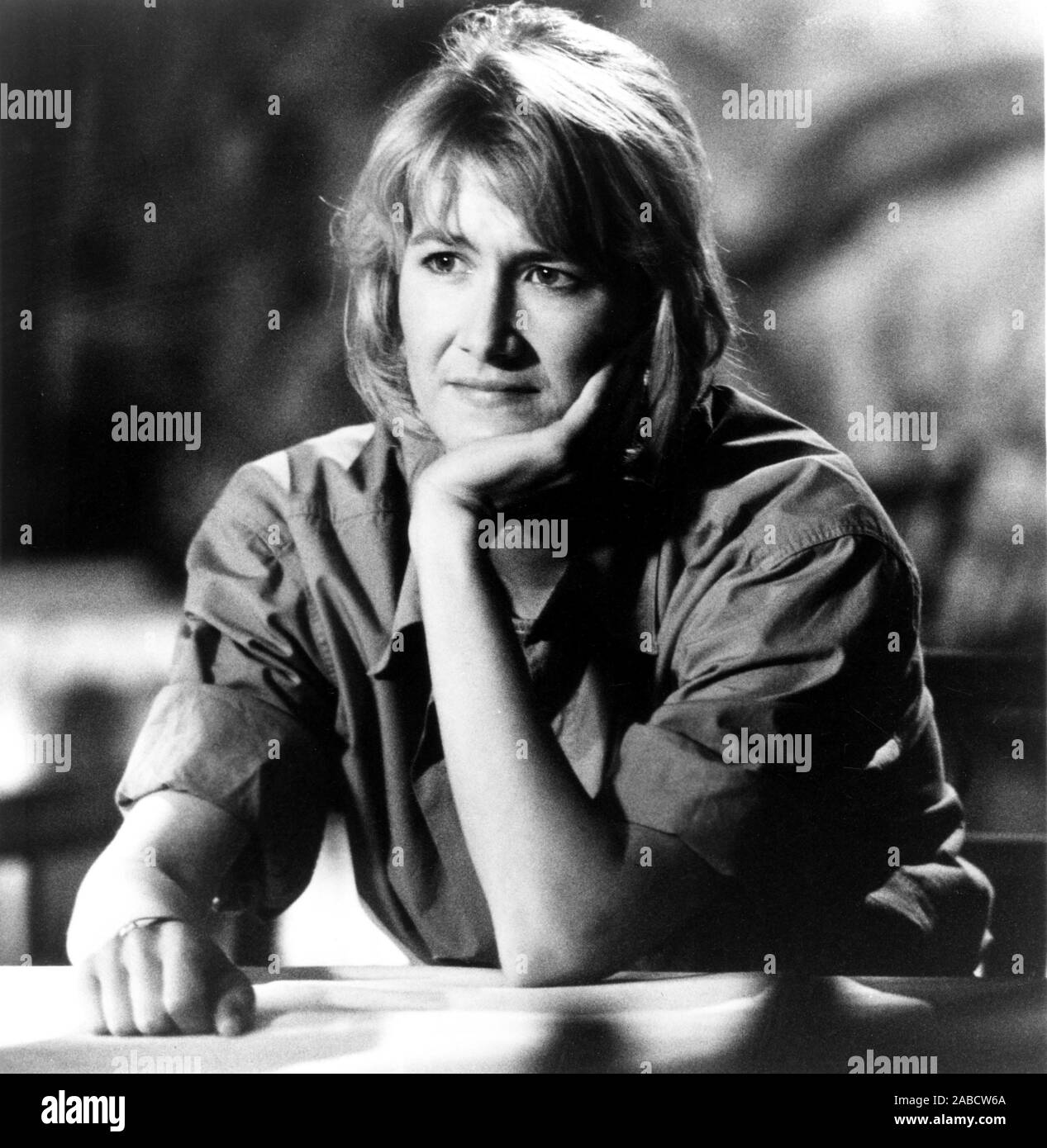 JURASSIC PARK, Laura Dern, 1993, ©Universal/courtesy Everett Collection Stock Photo Alamy