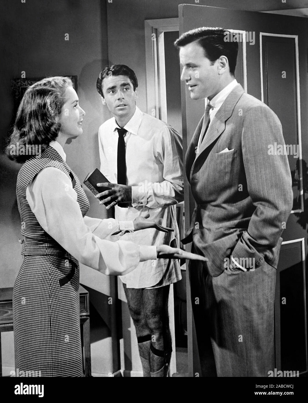 JUST THIS ONCE, from left, Leigh, Peter Lawford, Richard Anderson