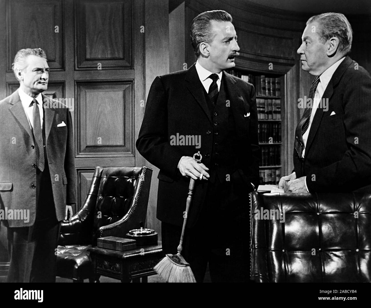 THE LIST OF ADRIAN MESSENGER, from left, Jacques Roux, George C. Scott ...