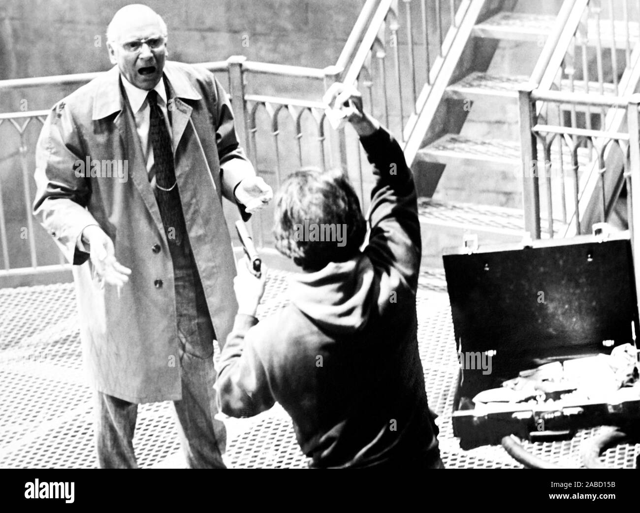 MARATHON MAN, from left, Laurence Olivier, Dustin Hoffman, 1976 Stock