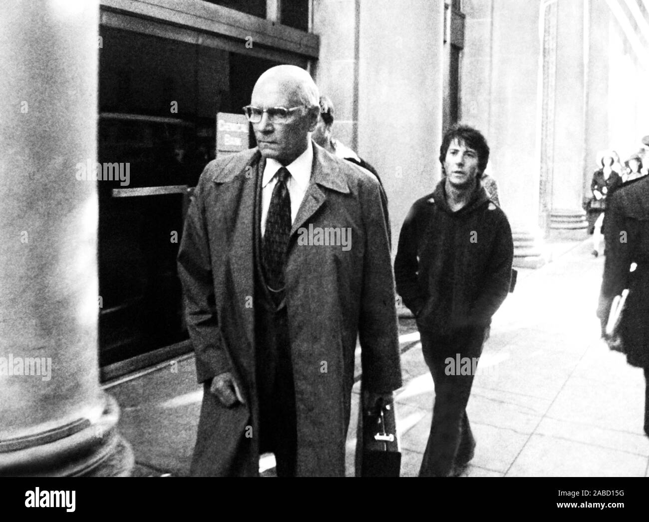 MARATHON MAN, from left, Laurence Olivier, Dustin Hoffman, 1976 Stock