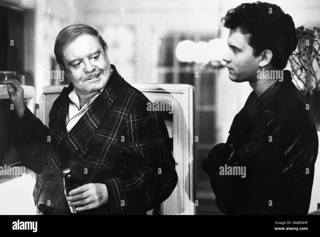 NOTHING IN COMMON, from left Jackie Gleason, Tom Hanks, 1986. ©TriStar