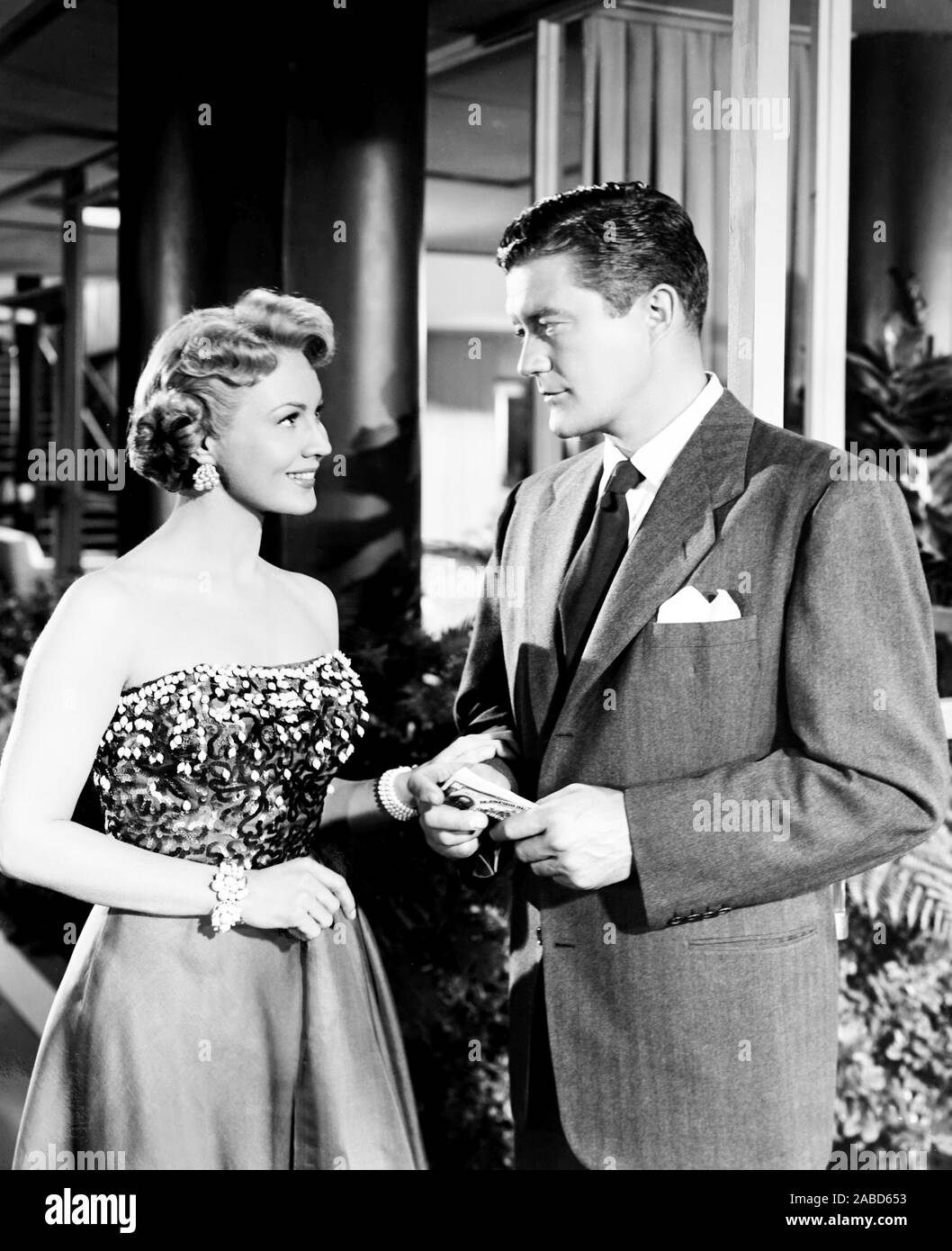 PAINTING THE CLOUDS WITH SUNSHINE, from left, Virginia Mayo, Dennis