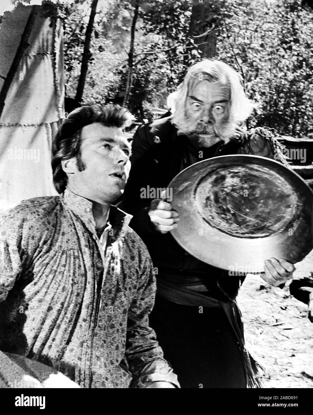 PAINT YOUR WAGON, from left, Clint Eastwood, Lee Marvin, 1969 Stock