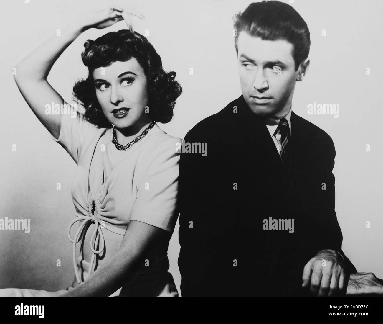 POT O' GOLD, from left Paulette Goddard, James Stewart, 1941 Stock