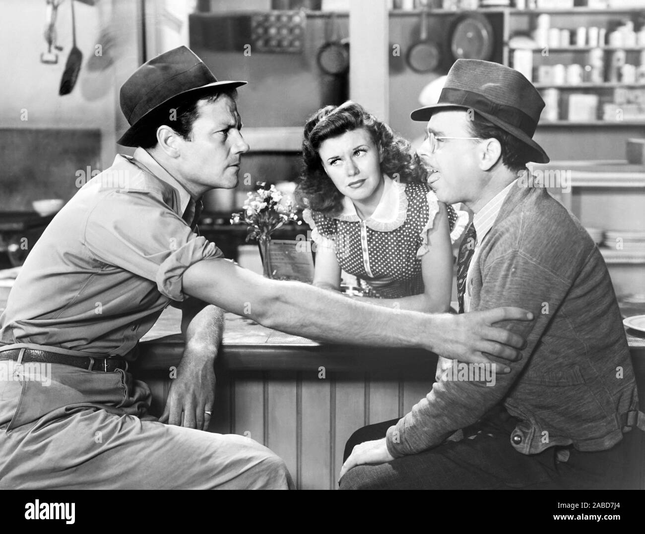 PRIMROSE PATH, left and center, Joel McCrea, Ginger Rogers, 1940 Stock