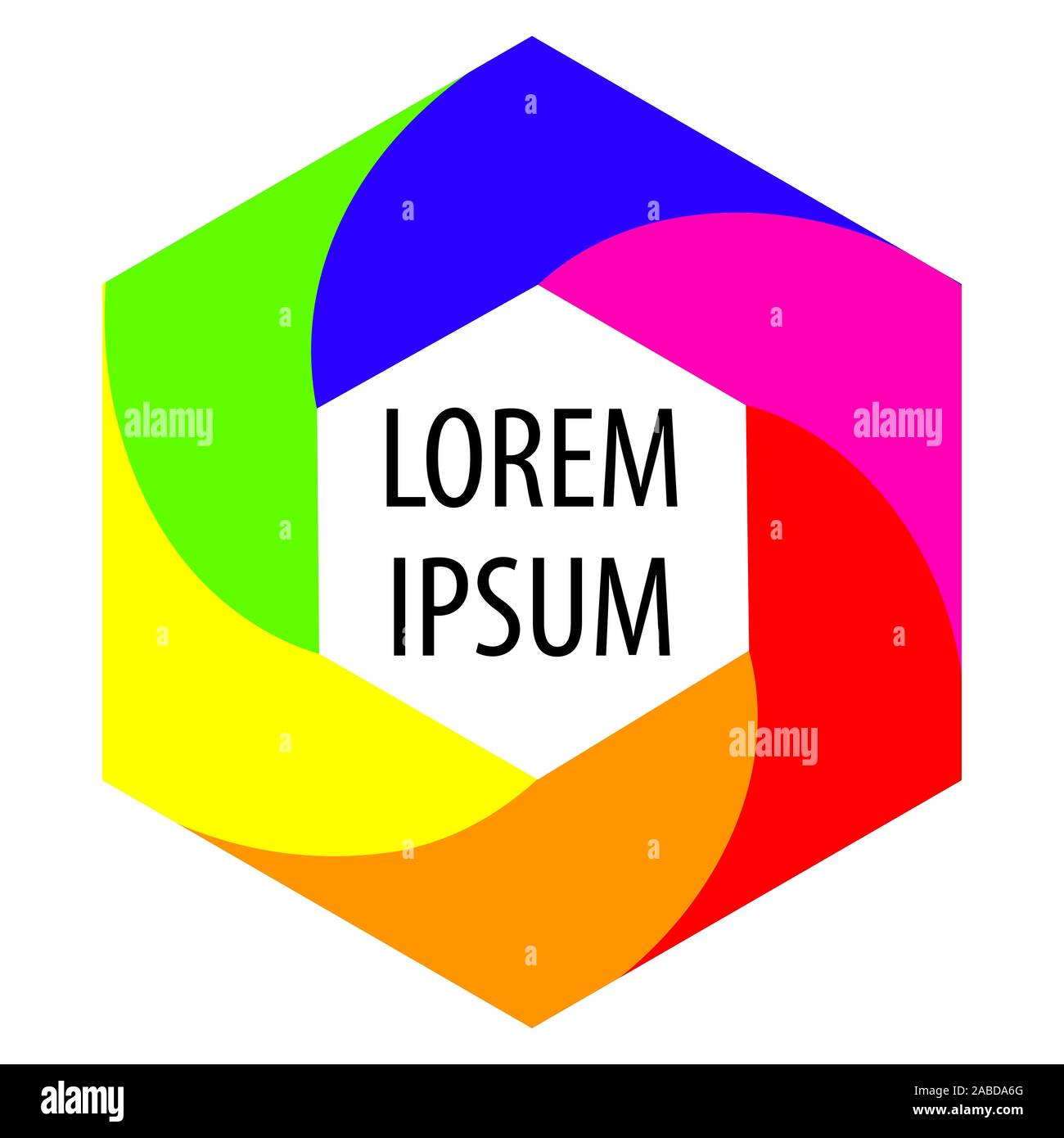 Logo design lorem ipsum vector hi-res stock photography and images - Alamy