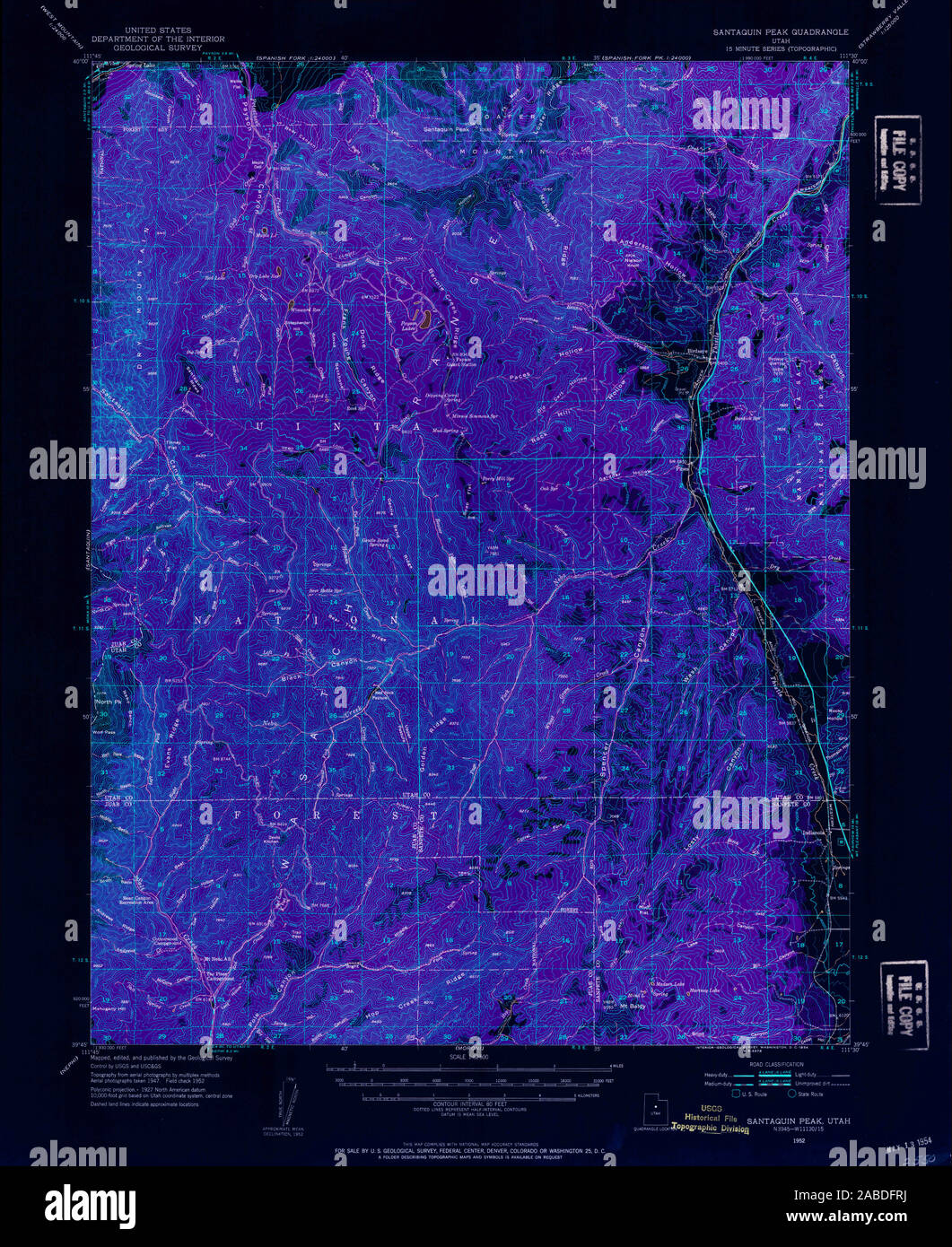 Santaquin peak hires stock photography and images Alamy