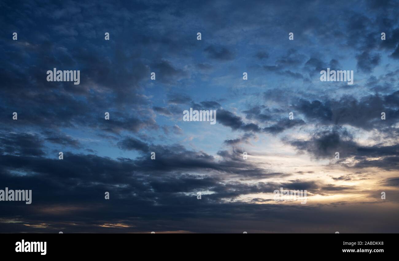 Dramatic sky. Sunset. Nature background Stock Photo - Alamy