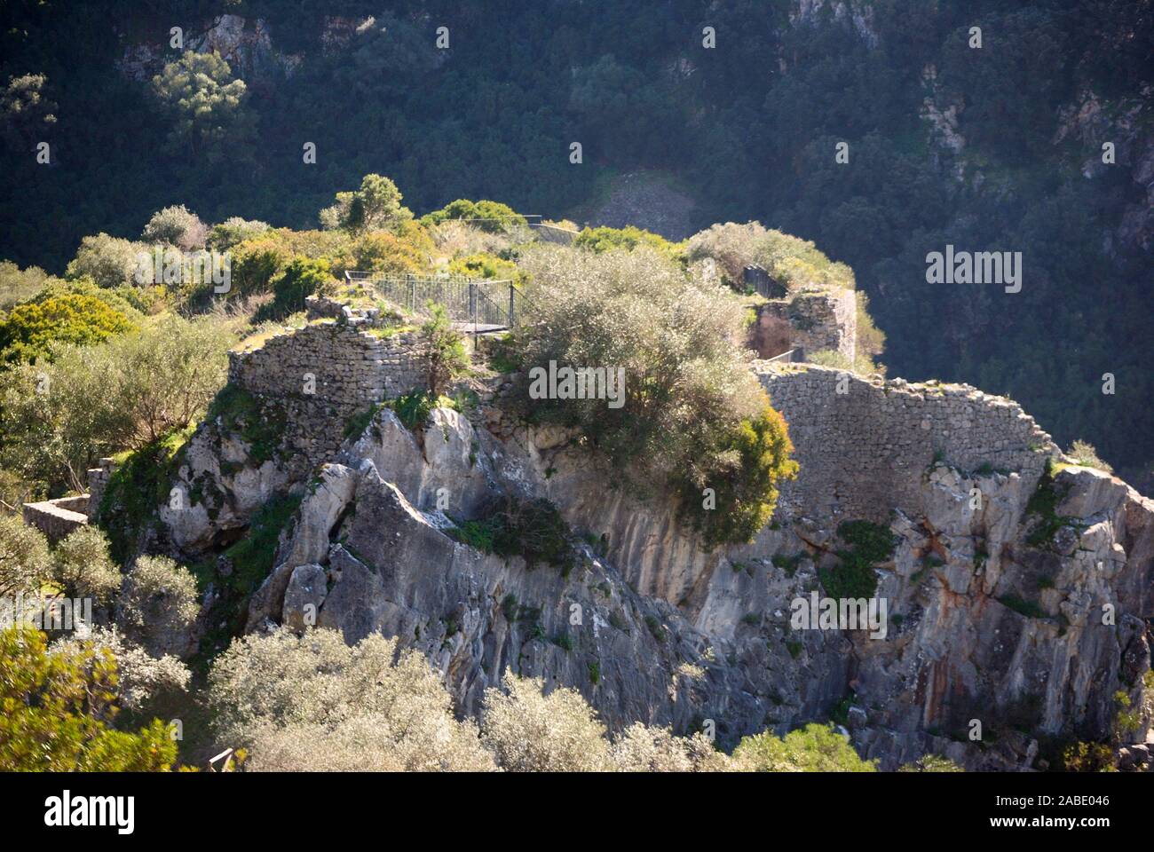 View of Medusa castle Stock Photo - Alamy