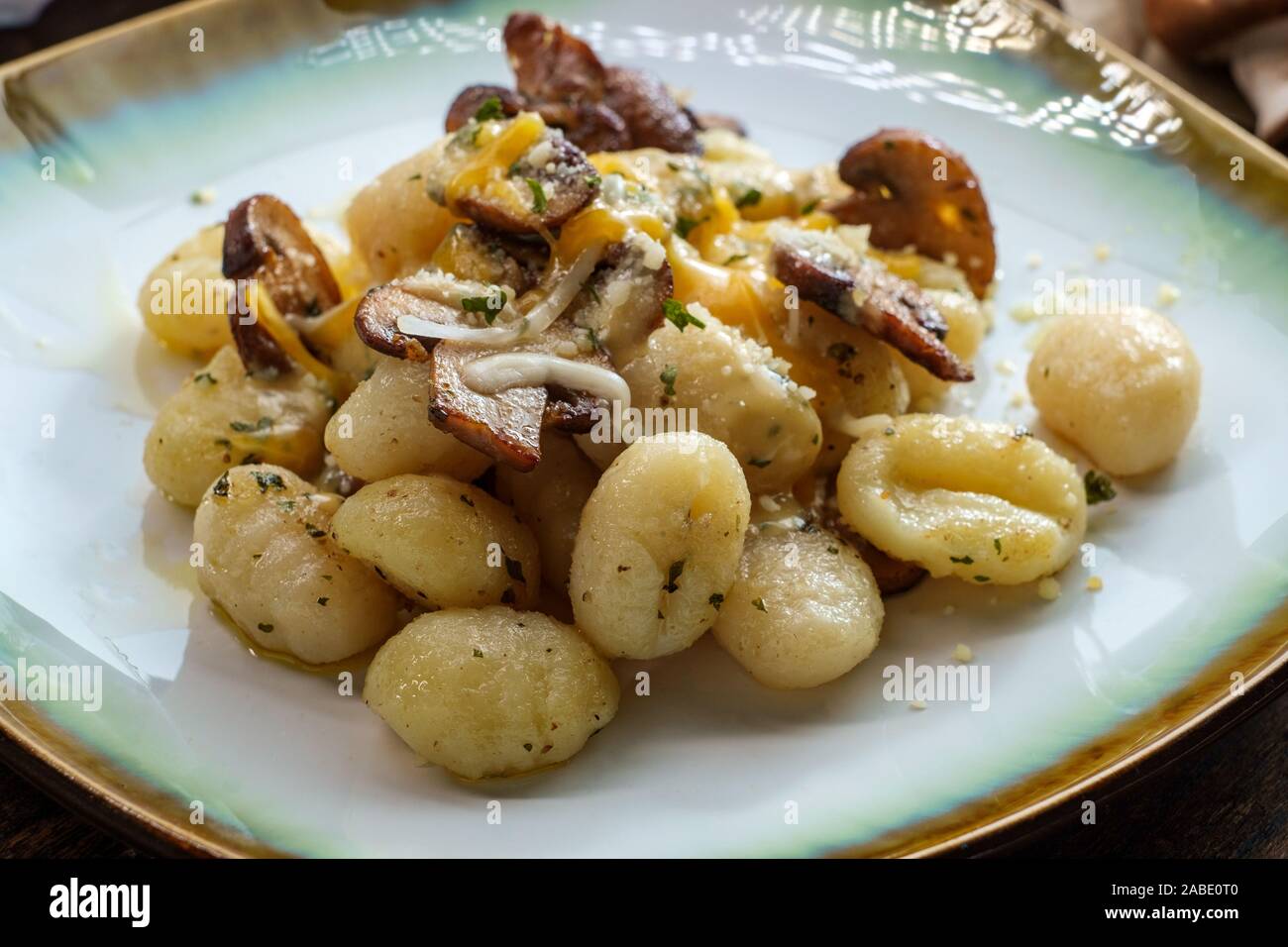 Gnocchi four cheese hi-res stock photography and images - Alamy