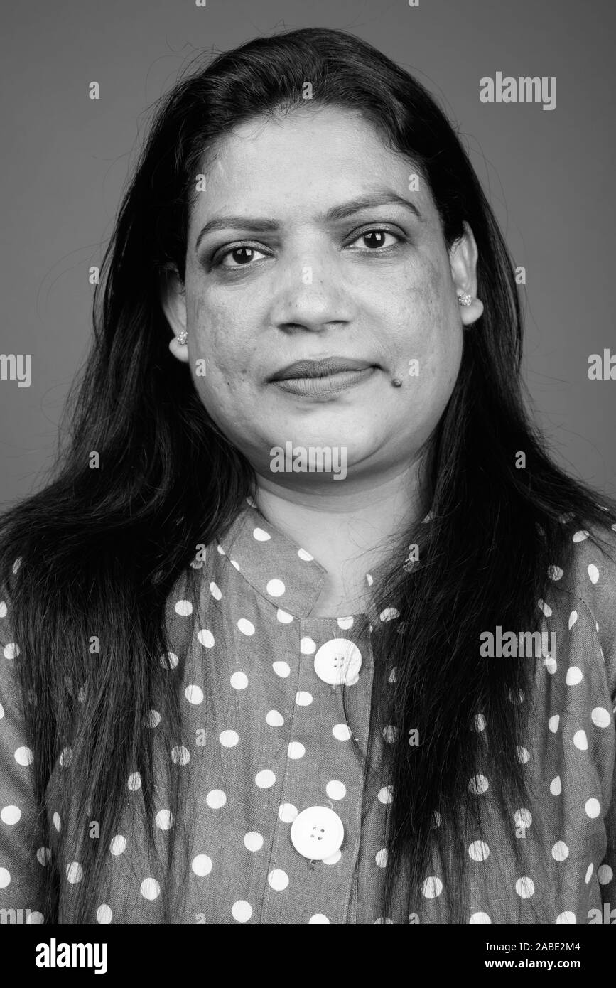 South indian woman face Black and White Stock Photos & Images - Alamy