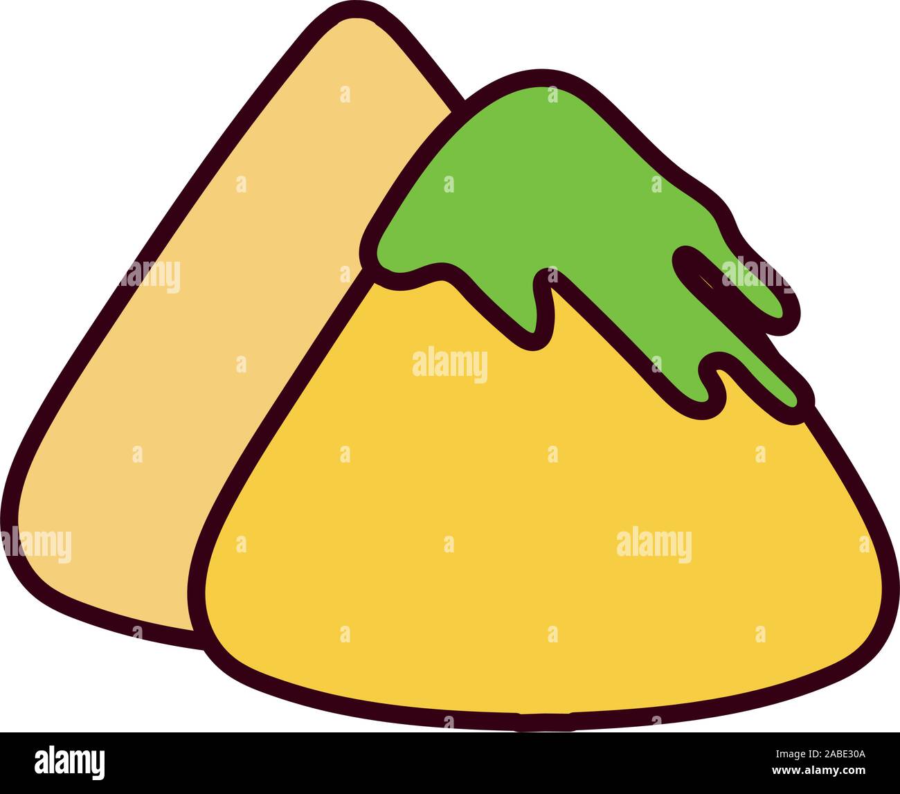 Mexican nachos design, Mexico culture tourism landmark latin and party ...